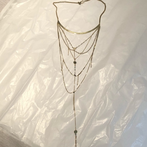 Express detailed layered necklace - Picture 7 of 9